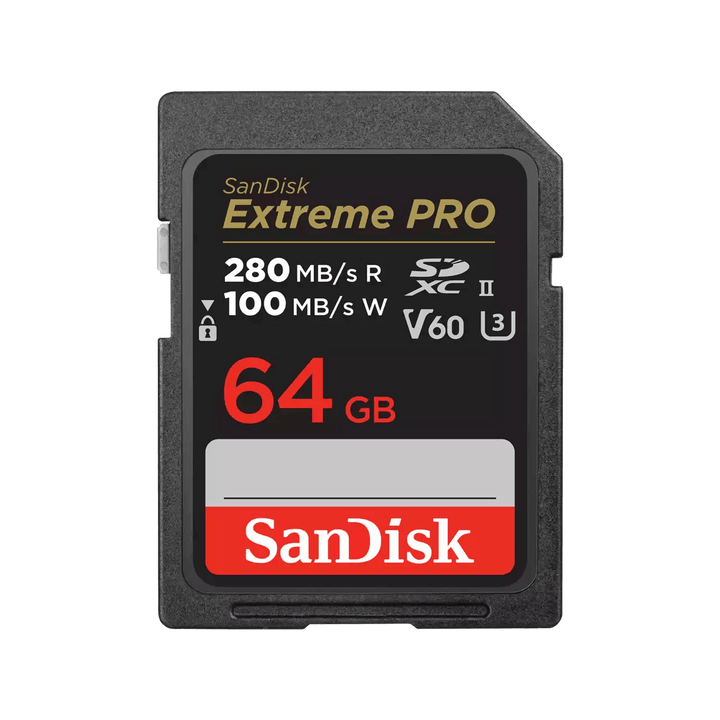 SanDisk Extreme PRO SDXC™-UHS-II-Speicherkarte - 64 GB