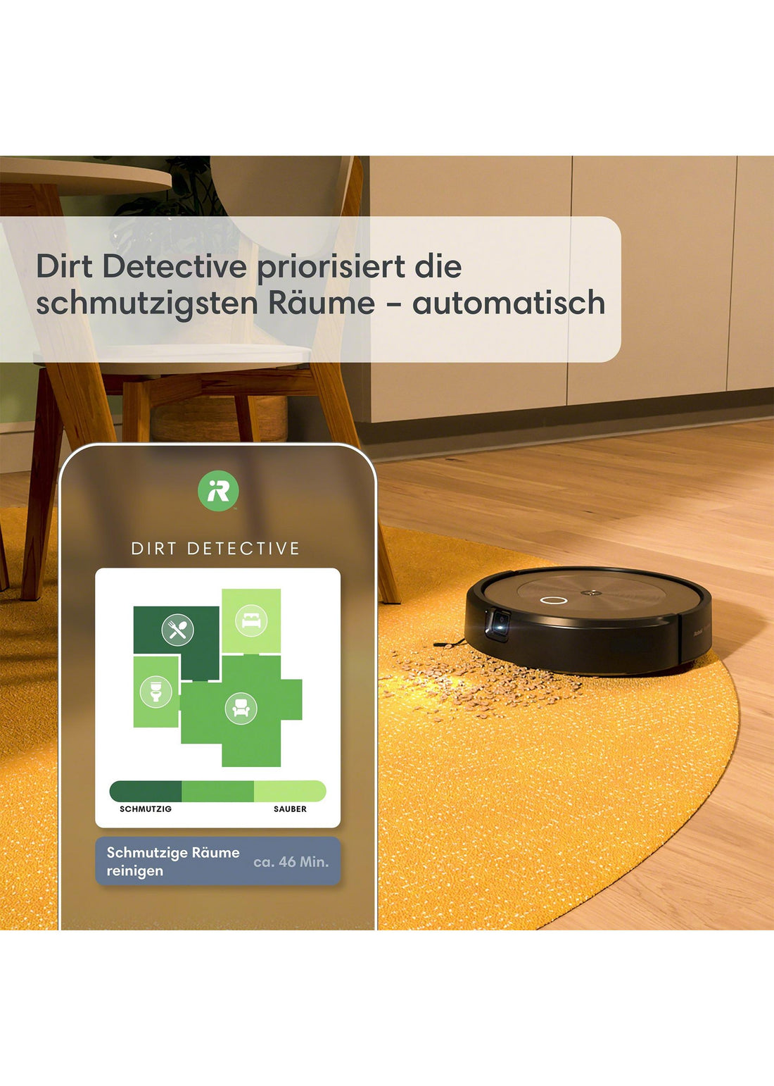 Roomba® j9 Saugroboter mit WLAN-Verbindung