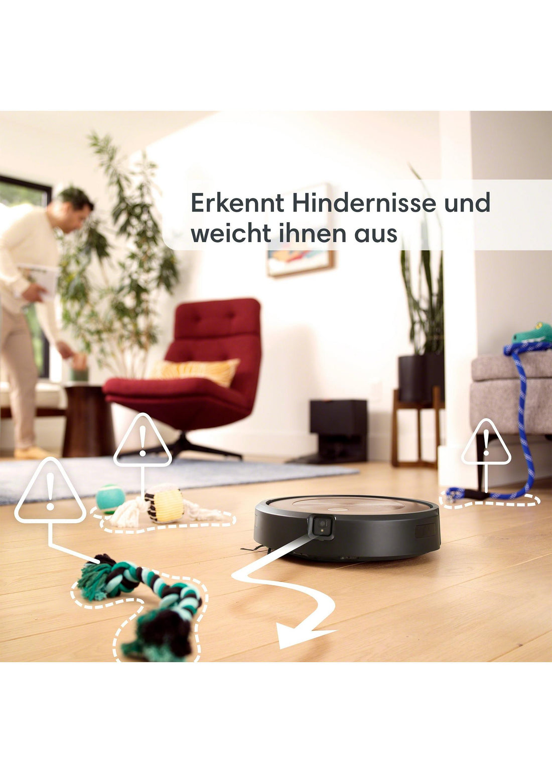 Roomba® j9 Saugroboter mit WLAN-Verbindung