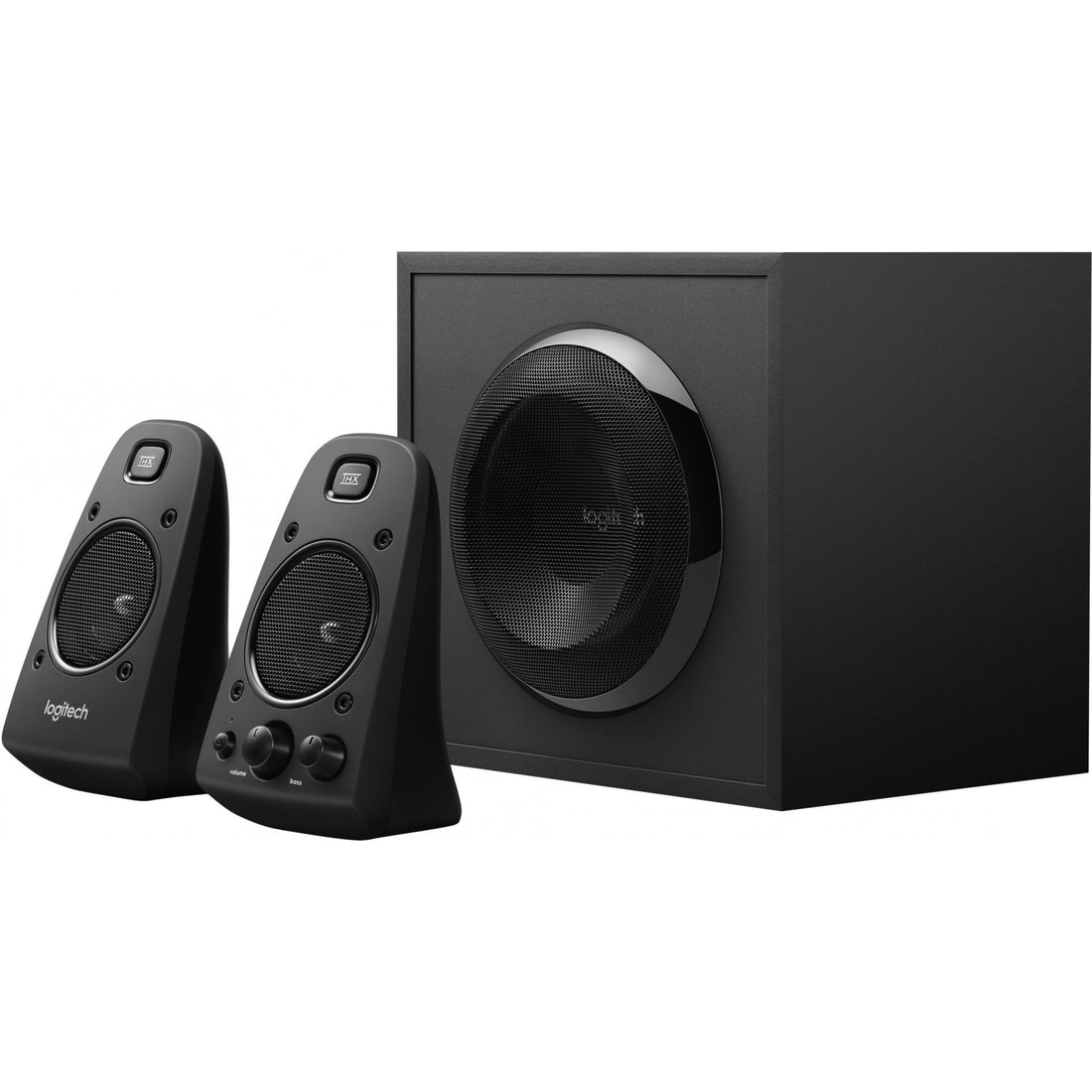 Logitech Lautsprechersystem Z625 mit Subwoofer und optischem Eingang