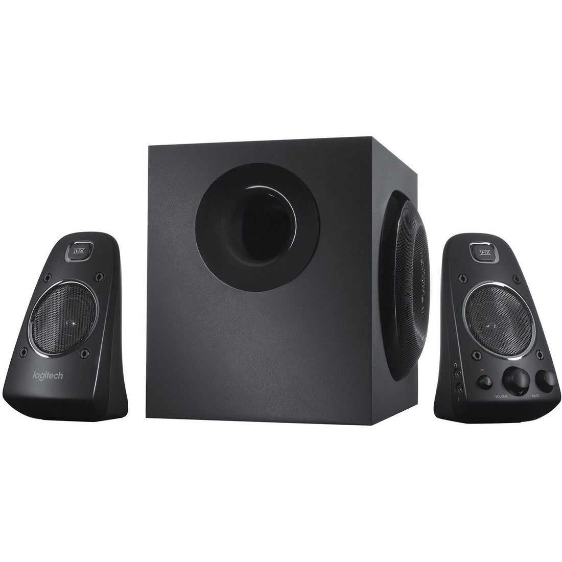 Logitech Lautsprechersystem Z625 mit Subwoofer und optischem Eingang