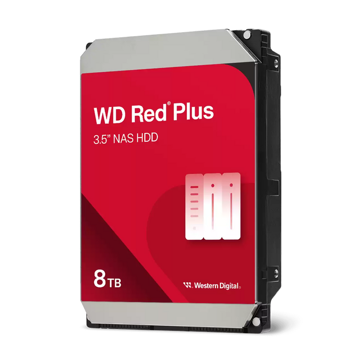 WD Red Plus-NAS-Festplatte 3,5 Zoll