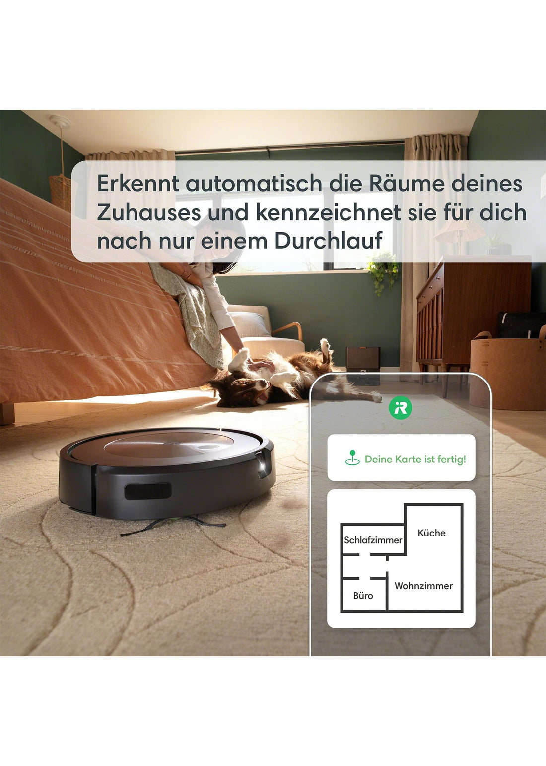 Roomba® j9 Saugroboter mit WLAN-Verbindung